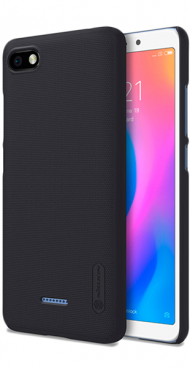 Nillkin Frosted Shield пластиковая накладка для Xiaomi redmi 6A (черная) Nillkin Frosted Shield пластиковая накладка для Xiaomi redmi 6A (черная)