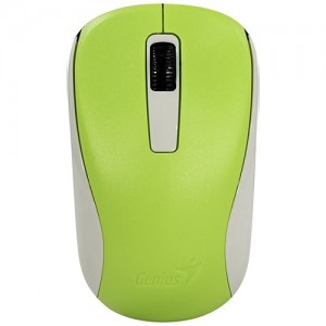 Беспроводная мышь Genius NX-7005 USB оптическая Green (Зеленая)  (10174)