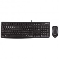 Комплект проводной Logitech MK120 Desktop USB Black (Черный)