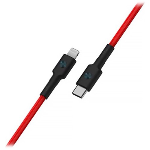Кабель Xiaomi ZMI AL873 USB Type-C/Lighting 1м Red (Красный) Кабель Xiaomi ZMI AL873 USB Type-C/Lighting 1м Red (Красный)