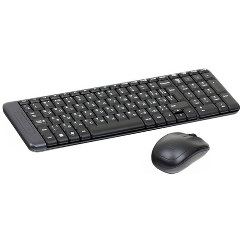 Комплект беспроводной Logitech MK220 Wireless Combo USB Black (Черный) Комплект беспроводной Logitech MK220 Wireless Combo USB Black (Черный)