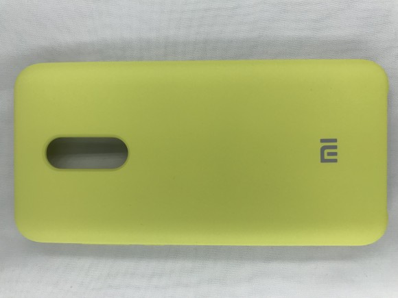 Чехол накладка с логотипом Mi для Xiaomi redmi 5 Plus Салатовый