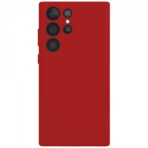 Клип-кейс Silicone Case для Samsung Galaxy S23 Ultra (Бордовый)  (14780)