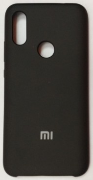 Силиконовая накладка логотипом Mi для Xiaomi Redmi 7 (Черная) Силиконовая накладка логотипом Mi для Xiaomi Redmi 7 (Черная)