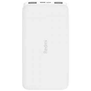 Внешний аккумулятор Xiaomi Redmi Power Bank 10000 mA/h White (Белый)  (8215)