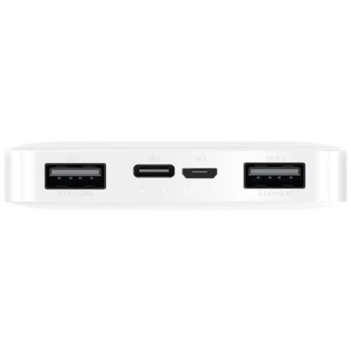 Внешний аккумулятор Xiaomi Redmi Power Bank 10000 mA/h White (Белый) Внешний аккумулятор Xiaomi Redmi Power Bank 10000 mA/h White (Белый)