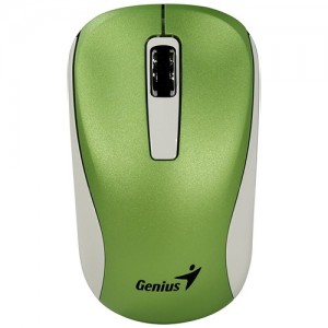 Беспроводная мышь Genius NX-7010 USB оптическая Green (Зеленая)  (10176)
