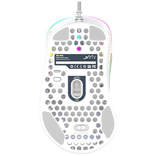 Проводная мышь Xtrfy M4 RGB USB оптическая White (Белая) Проводная мышь Xtrfy M4 RGB USB оптическая White (Белая)