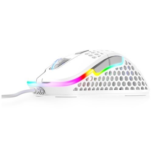 Проводная мышь Xtrfy M4 RGB USB оптическая White (Белая) Проводная мышь Xtrfy M4 RGB USB оптическая White (Белая)