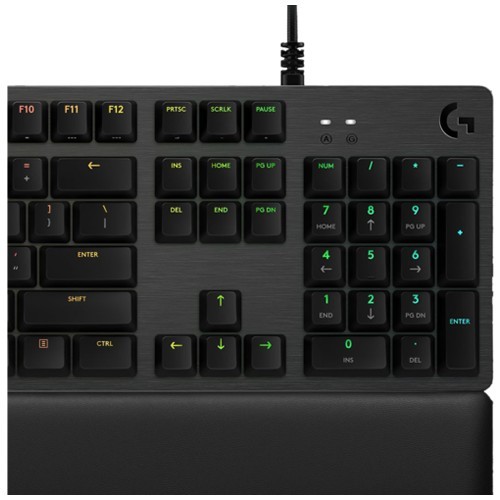 Игровая клавиатура Logitech G513 Carbon GX Brown Tactile RGB USB Black (Черный) 920-009329 EAC Игровая клавиатура Logitech G513 Carbon GX Brown Tactile RGB USB Black (Черный) 920-009329 EAC