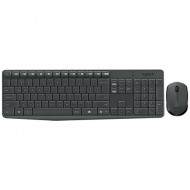 Комплект беспроводной Logitech MK235 Wireless Desktop USB Black (Черный) Комплект беспроводной Logitech MK235 Wireless Desktop USB Black (Черный)