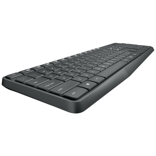 Комплект беспроводной Logitech MK235 Wireless Desktop USB Black (Черный) Комплект беспроводной Logitech MK235 Wireless Desktop USB Black (Черный)