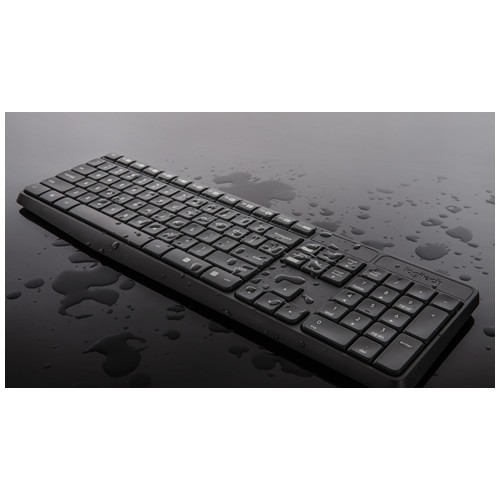 Комплект беспроводной Logitech MK235 Wireless Desktop USB Black (Черный) Комплект беспроводной Logitech MK235 Wireless Desktop USB Black (Черный)