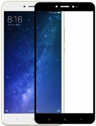 Защитное стекло 2D для Xiaomi Mi Max 2 черное Защитное стекло 2D для Xiaomi Mi Max 2 черное