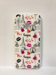 Силиконовая накладка для Samsung Galaxy A20 Цветная (Винил) Силиконовая накладка для Samsung Galaxy A20 Цветная (Винил)