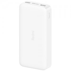Внешний аккумулятор Xiaomi Redmi Power Bank Fast Charge 20000 mA/h White (Белый)  (8216)