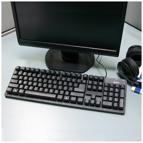 Клавиатура SVEN 301 Standard USB+PS/2 Black (Черный) EAC Клавиатура SVEN 301 Standard USB+PS/2 Black (Черный) EAC