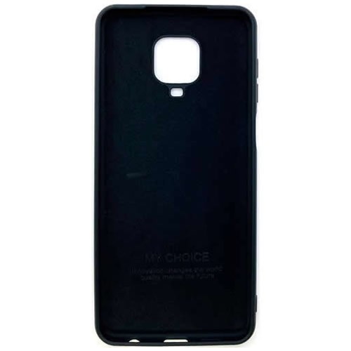 Силиконовая накладка для Xiaomi Redmi Note 9S Black (Черная) Силиконовая накладка для Xiaomi Redmi Note 9S Black (Черная)