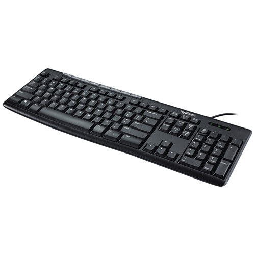 Клавиатура Logitech K200 Keyboard USB Black (Черная) Клавиатура Logitech K200 Keyboard USB Black (Черная)