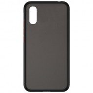 Силиконовая накладка для Xiaomi Redmi 9A Skin Feeling (Черная рамка) Силиконовая накладка для Xiaomi Redmi 9A Skin Feeling (Черная рамка)