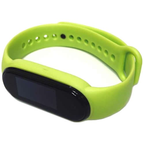 Силиконовый браслет для Xiaomi Mi Band 5 (Лайм) Силиконовый браслет для Xiaomi Mi Band 5 (Лайм)