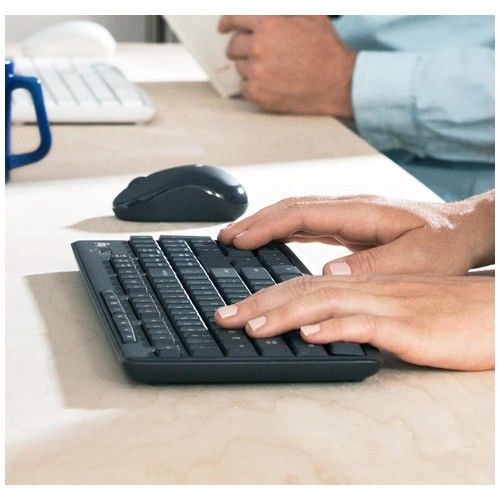 Комплект беспроводной Logitech MK295 Wireless Silent Combo USB Graphite (Графитовый) Комплект беспроводной Logitech MK295 Wireless Silent Combo USB Graphite (Графитовый)