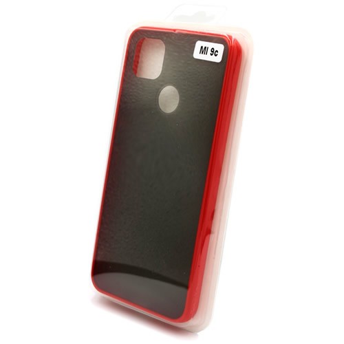 Силиконовая накладка для Xiaomi Redmi 9C Skin Feeling (Красная рамка) Силиконовая накладка для Xiaomi Redmi 9C Skin Feeling (Красная рамка)