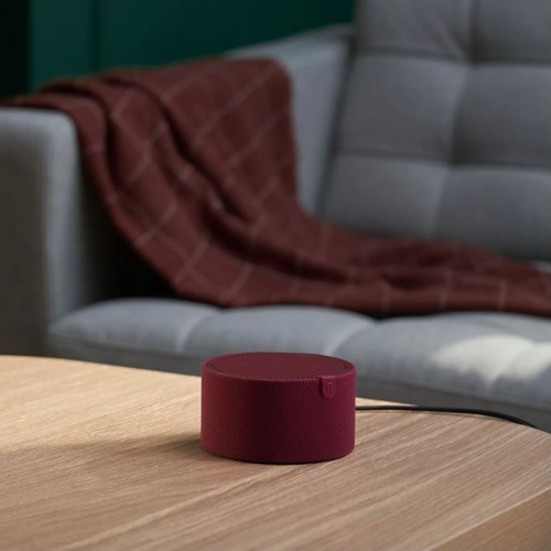 Умная колонка Яндекс Новая Станция Мини (без часов) Red (Красный гранат) EAC