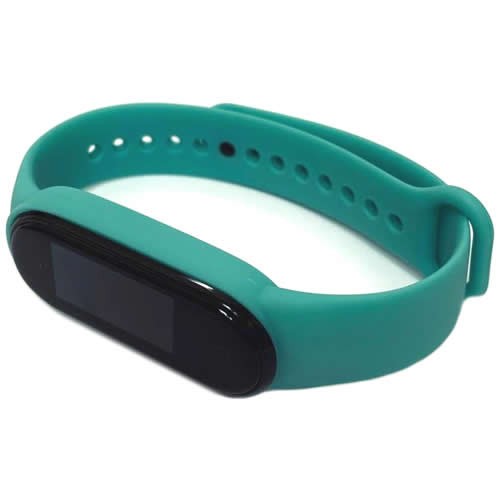 Силиконовый браслет для Xiaomi Mi Band 5 (Мятный) Силиконовый браслет для Xiaomi Mi Band 5 (Мятный)