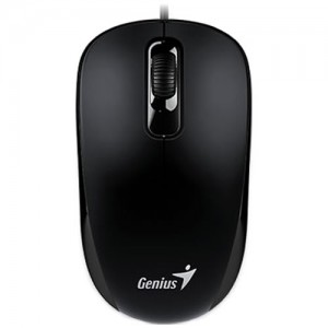 Проводная мышь Genius DX-110 USB оптическая Black (Черная)  (10179)