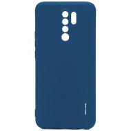 Силиконовая накладка для Xiaomi Redmi 9 Monarch Blue (Синяя) Силиконовая накладка для Xiaomi Redmi 9 Monarch Blue (Синяя)