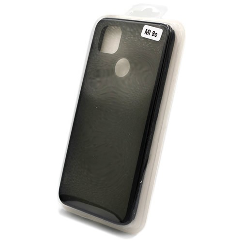 Силиконовая накладка для Xiaomi Redmi 9C Skin Feeling (Черная рамка) Силиконовая накладка для Xiaomi Redmi 9C Skin Feeling (Черная рамка)