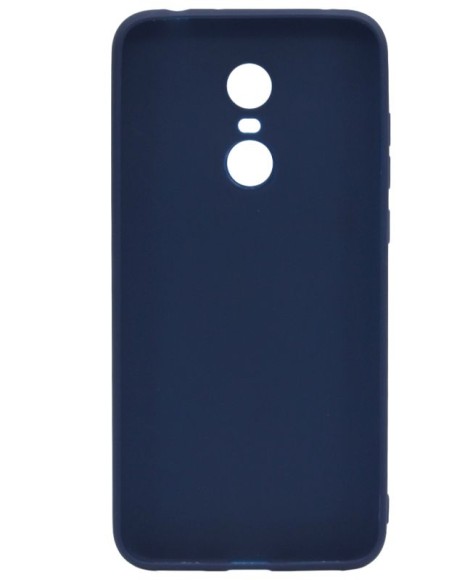 Силиконовая накладка для Xiaomi redmi 5 Plus (Синяя)