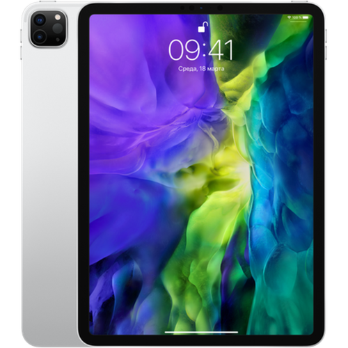 Планшет Apple iPad Pro 12.9 (2020) 128GB Wi-Fi + Cellular Silver (Серебристый) EAC