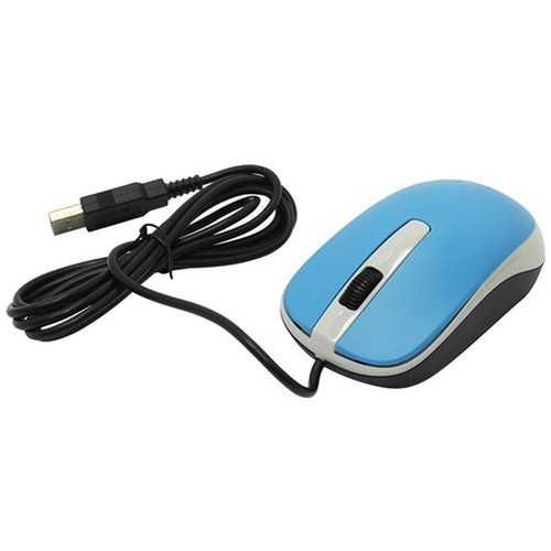 Проводная мышь Genius DX-120 USB оптическая Blue (Синяя) Проводная мышь Genius DX-120 USB оптическая Blue (Синяя)