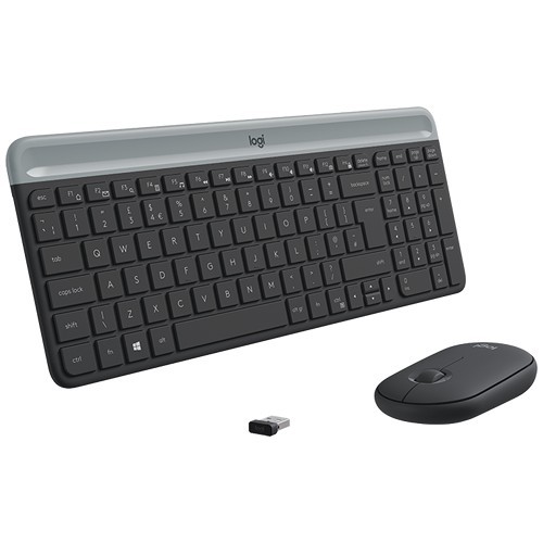 Комплект беспроводной Logitech MK470 Wireless Combo USB Black (Черный) Комплект беспроводной Logitech MK470 Wireless Combo USB Black (Черный)