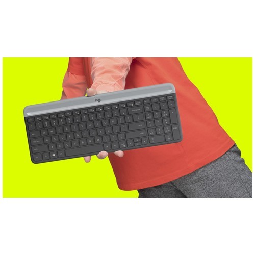 Комплект беспроводной Logitech MK470 Wireless Combo USB Black (Черный) Комплект беспроводной Logitech MK470 Wireless Combo USB Black (Черный)