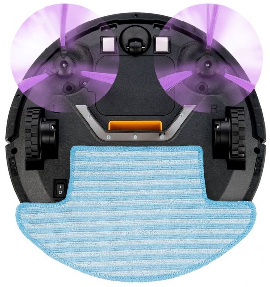 Робот-пылесос Kitfort KT-532 Blue (Синий) EAC