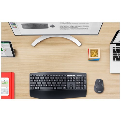Комплект беспроводной Logitech MK850 Wireless USB Black (Черный) Комплект беспроводной Logitech MK850 Wireless USB Black (Черный)