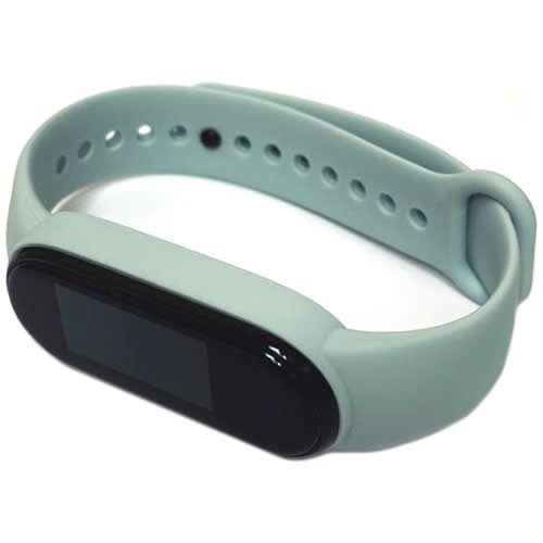 Силиконовый браслет для Xiaomi Mi Band 5 (Светло-голубой) Силиконовый браслет для Xiaomi Mi Band 5 (Светло-голубой)