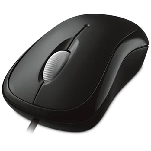 Проводная мышь Microsoft Basic Mouse PS2/USB оптическая (4YH-00007) Black (Черная) Проводная мышь Microsoft Basic Mouse PS2/USB оптическая (4YH-00007) Black (Черная)