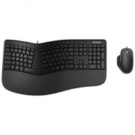 Комплект проводной Microsoft Ergonomic Desktop For Business USB Black (Черный)