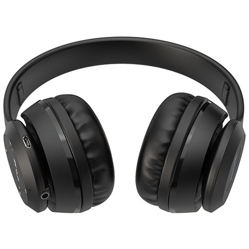 Беспроводные накладные наушники Borofone BO4 Charming Rhyme Black (Черный)