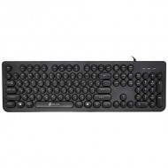 Клавиатура Oklick 400MR Slim USB Black (Черная)