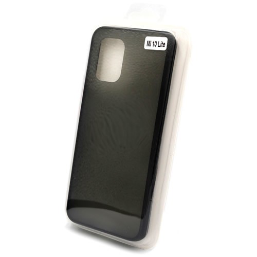 Силиконовая накладка для Xiaomi Mi 10 Lite Skin Feeling (Черная рамка) Силиконовая накладка для Xiaomi Mi 10 Lite Skin Feeling (Черная рамка)