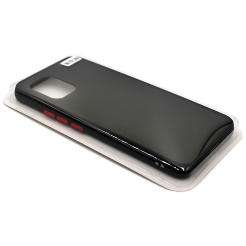 Силиконовая накладка для Xiaomi Mi 10 Lite Skin Feeling (Черная рамка) Силиконовая накладка для Xiaomi Mi 10 Lite Skin Feeling (Черная рамка)