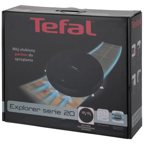 Робот-пылесос Tefal Smart Force X-plorer RG6825WH Black (Черный) EAC Робот-пылесос Tefal Smart Force X-plorer RG6825WH Black (Черный) EAC