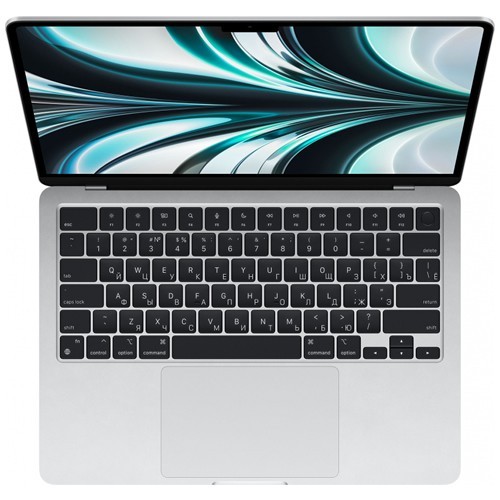 Ноутбук Apple MacBook Air 13" 2022 (Apple M2/13.6"/2560x1664/8Gb/256Gb SSD/Apple Graphics 10-core/macOS) Silver (Серебристый) MLXY3RU/A Ноутбук Apple MacBook Air 13" 2022 (Apple M2/13.6"/2560x1664/8Gb/256Gb SSD/Apple Graphics 10-core/macOS) Silver (Серебристый) MLXY3RU/A