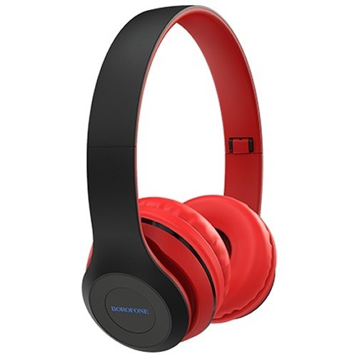 Беспроводные накладные наушники Borofone BO4 Charming Rhyme Black/Red (Черный/Красный) Беспроводные накладные наушники Borofone BO4 Charming Rhyme Black/Red (Черный/Красный)