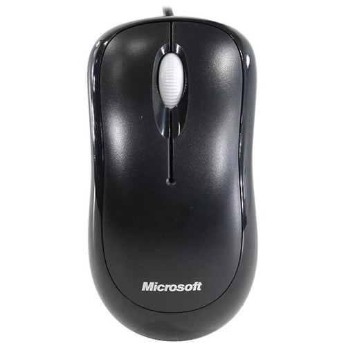Проводная мышь Microsoft Basic Mouse USB оптическая (P58-00059) Black (Черная)